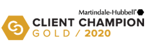 Martindale-Hubbell | Client Champion | Gold / 2020